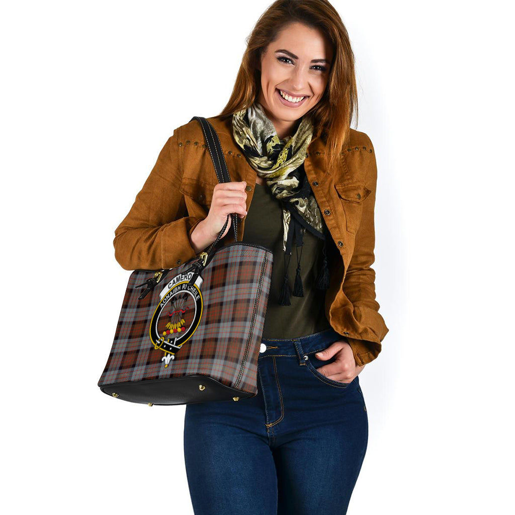 cameron-of-erracht-weathered-tartan-leather-tote-bag-with-family-crest