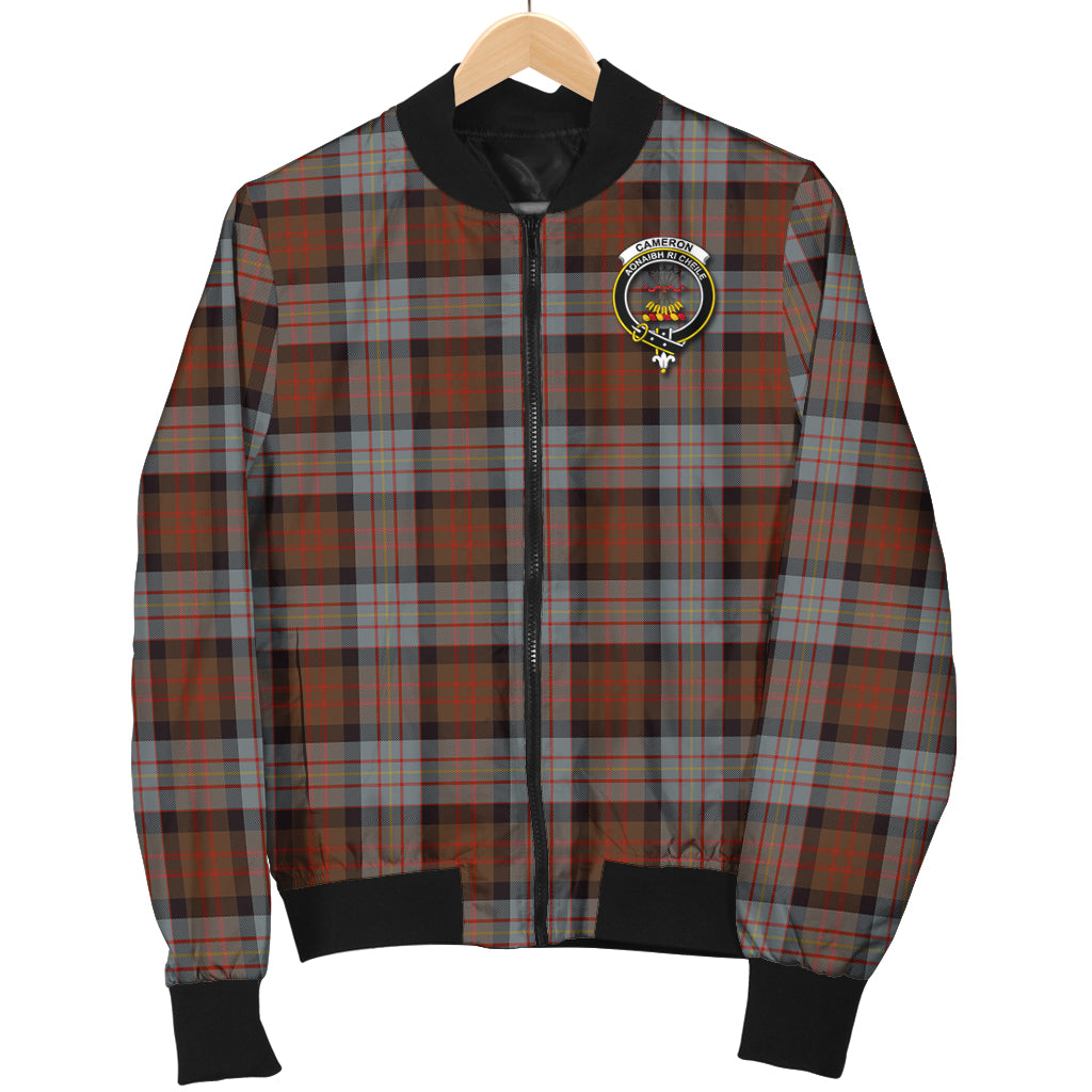 cameron-of-erracht-weathered-tartan-bomber-jacket-with-family-crest