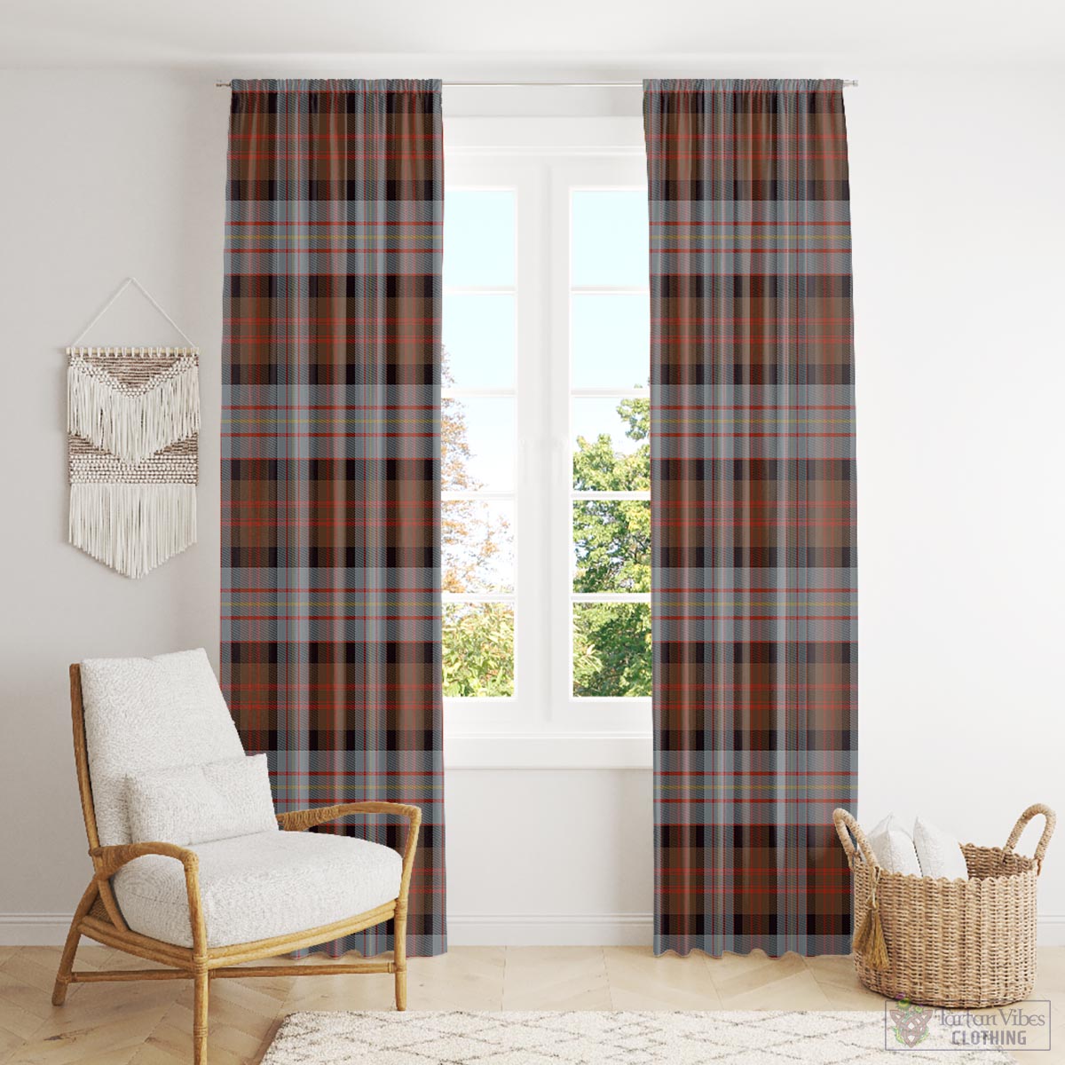 Cameron of Erracht Weathered Tartan Window Curtain