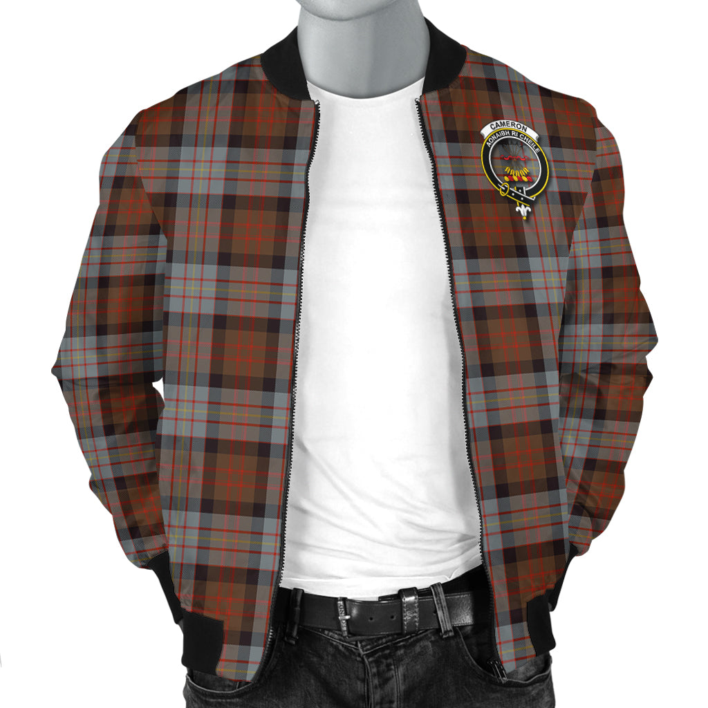 cameron-of-erracht-weathered-tartan-bomber-jacket-with-family-crest