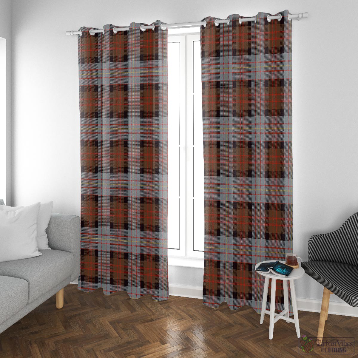 Cameron of Erracht Weathered Tartan Window Curtain