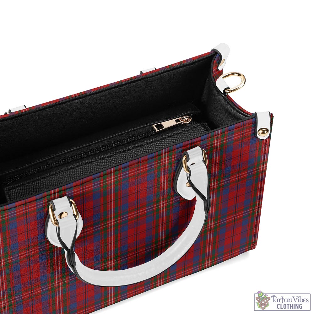 Tartan Vibes Clothing Cameron of Locheil Tartan Luxury Leather Handbags