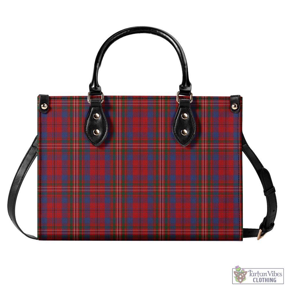 Tartan Vibes Clothing Cameron of Locheil Tartan Luxury Leather Handbags