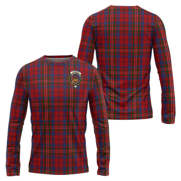 Cameron of Locheil Tartan Long Sleeve T-Shirt with Family Crest