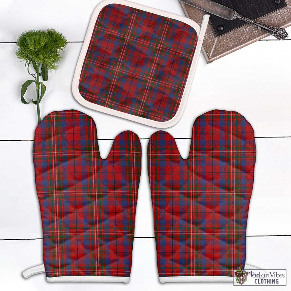 Cameron of Locheil Tartan Combo Oven Mitt & Pot-Holder Combo 1 Oven Mitt & 1 Pot-Holder White - Tartan Vibes Clothing