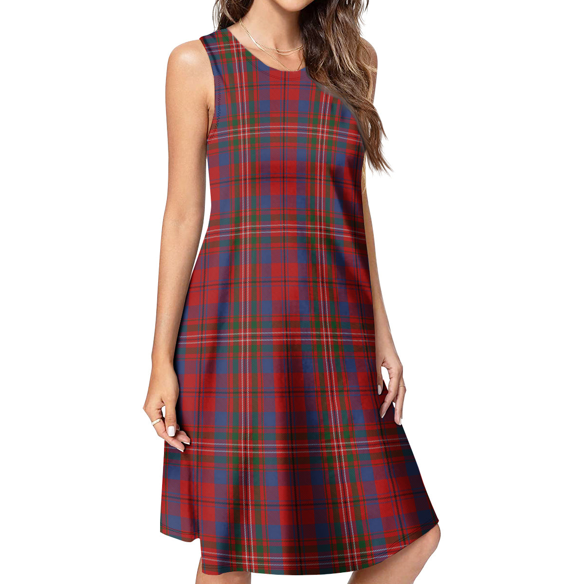 Cameron of Locheil Tartan Womens Casual Dresses - Tartanvibesclothing