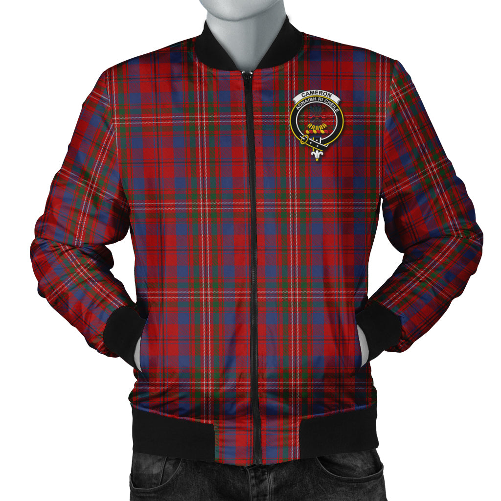 cameron-of-locheil-tartan-bomber-jacket-with-family-crest