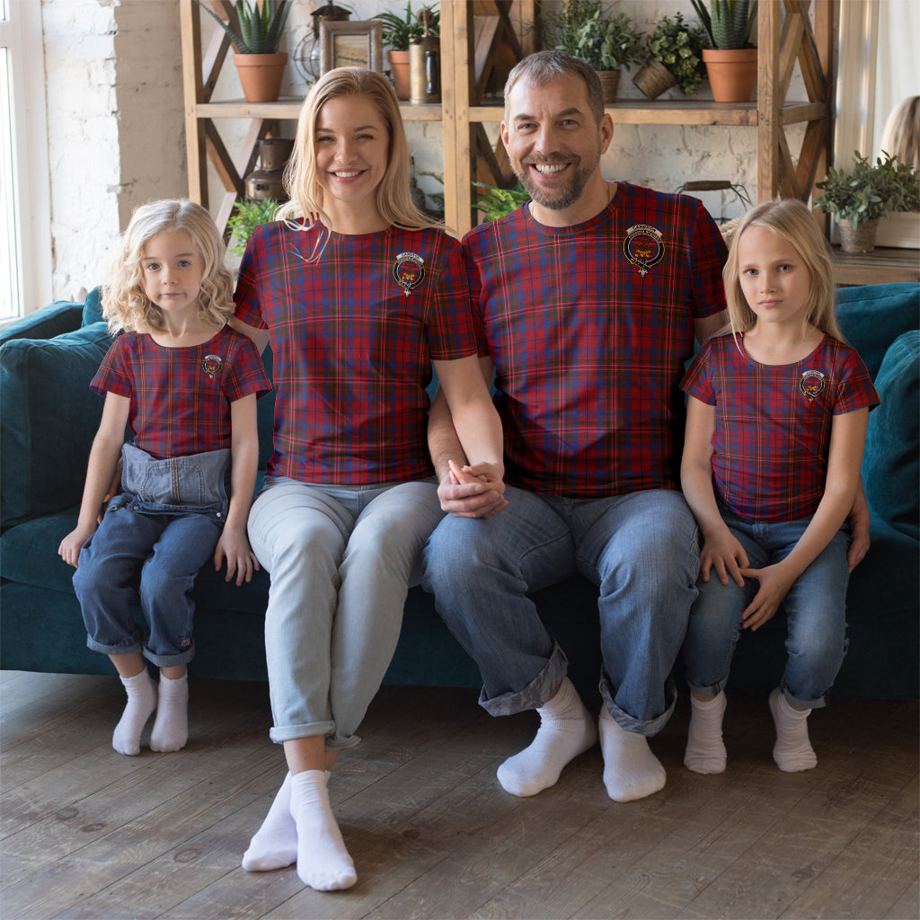 Cameron of Locheil Tartan T-Shirt with Family Crest Kid's Shirt - Tartan Vibes Clothing