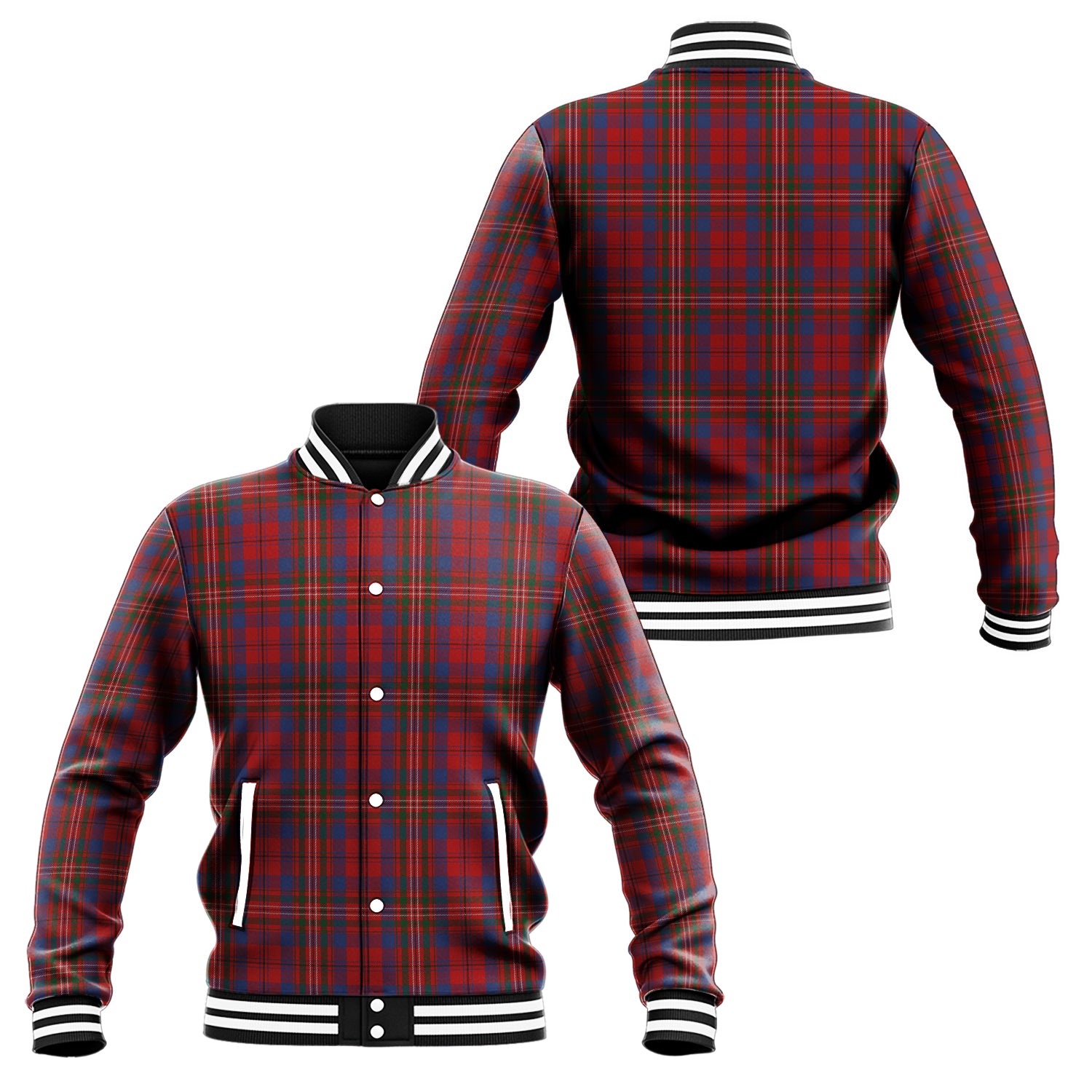 Cameron of Locheil Tartan Baseball Jacket Unisex - Tartan Vibes Clothing