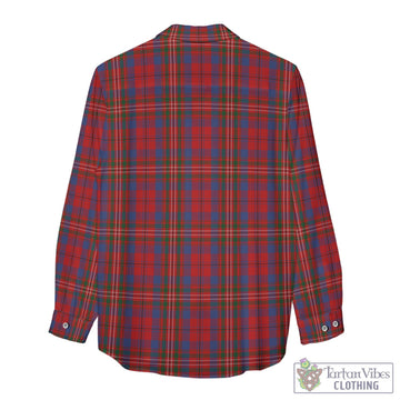 Cameron of Locheil Tartan Women's Casual Shirt with Family Crest