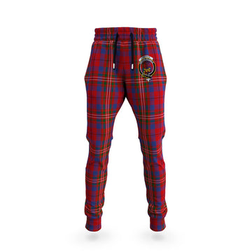 Cameron of Locheil Tartan Joggers Pants with Family Crest