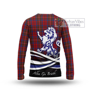 Cameron of Locheil Tartan Long Sleeve T-Shirt with Alba Gu Brath Regal Lion Emblem