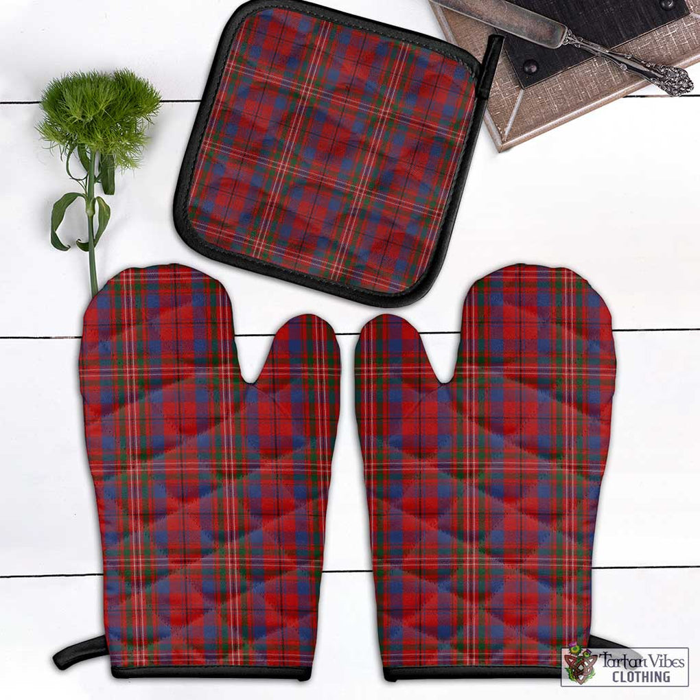 Cameron of Locheil Tartan Combo Oven Mitt & Pot-Holder Combo 1 Oven Mitt & 1 Pot-Holder Black - Tartan Vibes Clothing