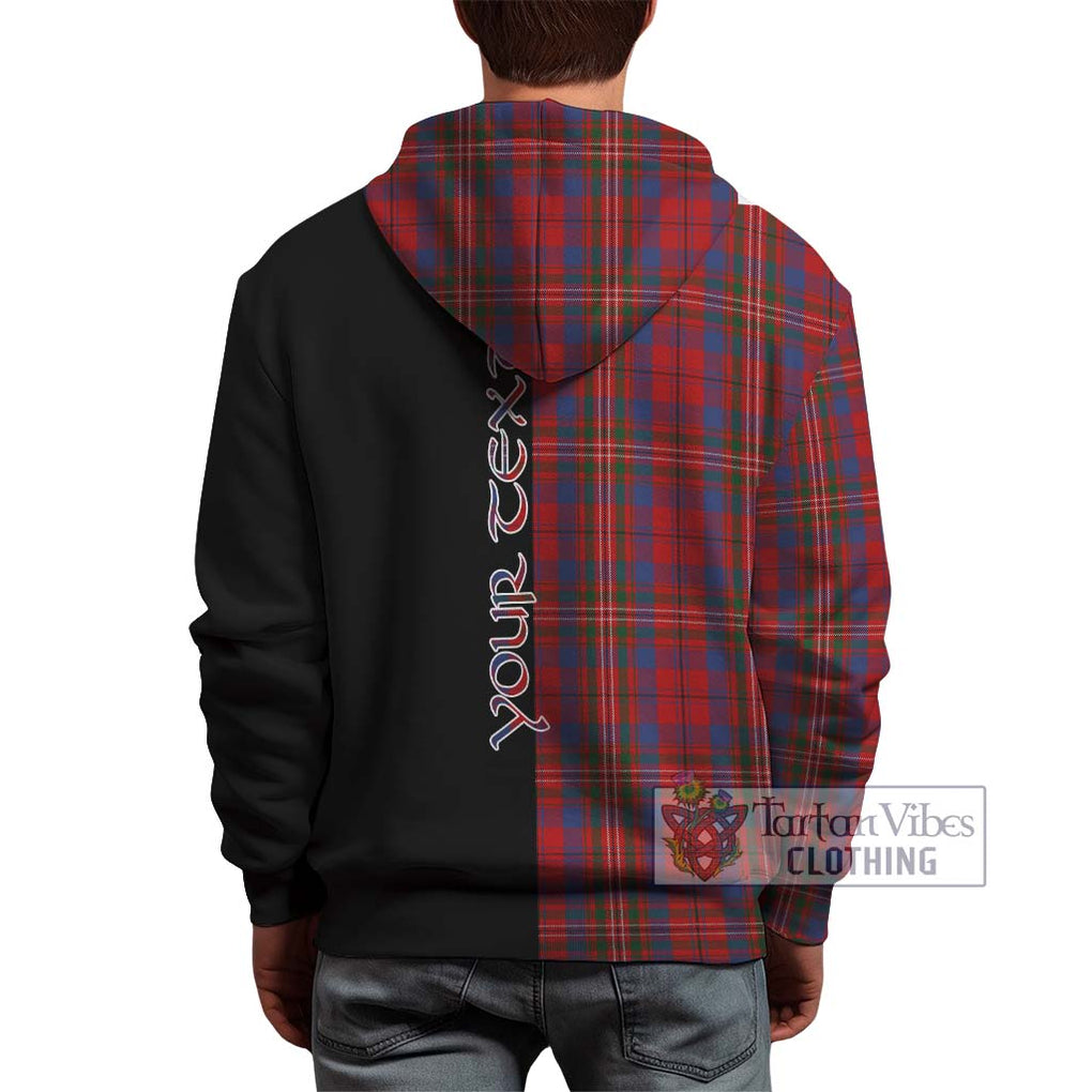 Cameron of Locheil Tartan Hoodie with Family Crest and Half Of Me Style - Tartanvibesclothing Shop