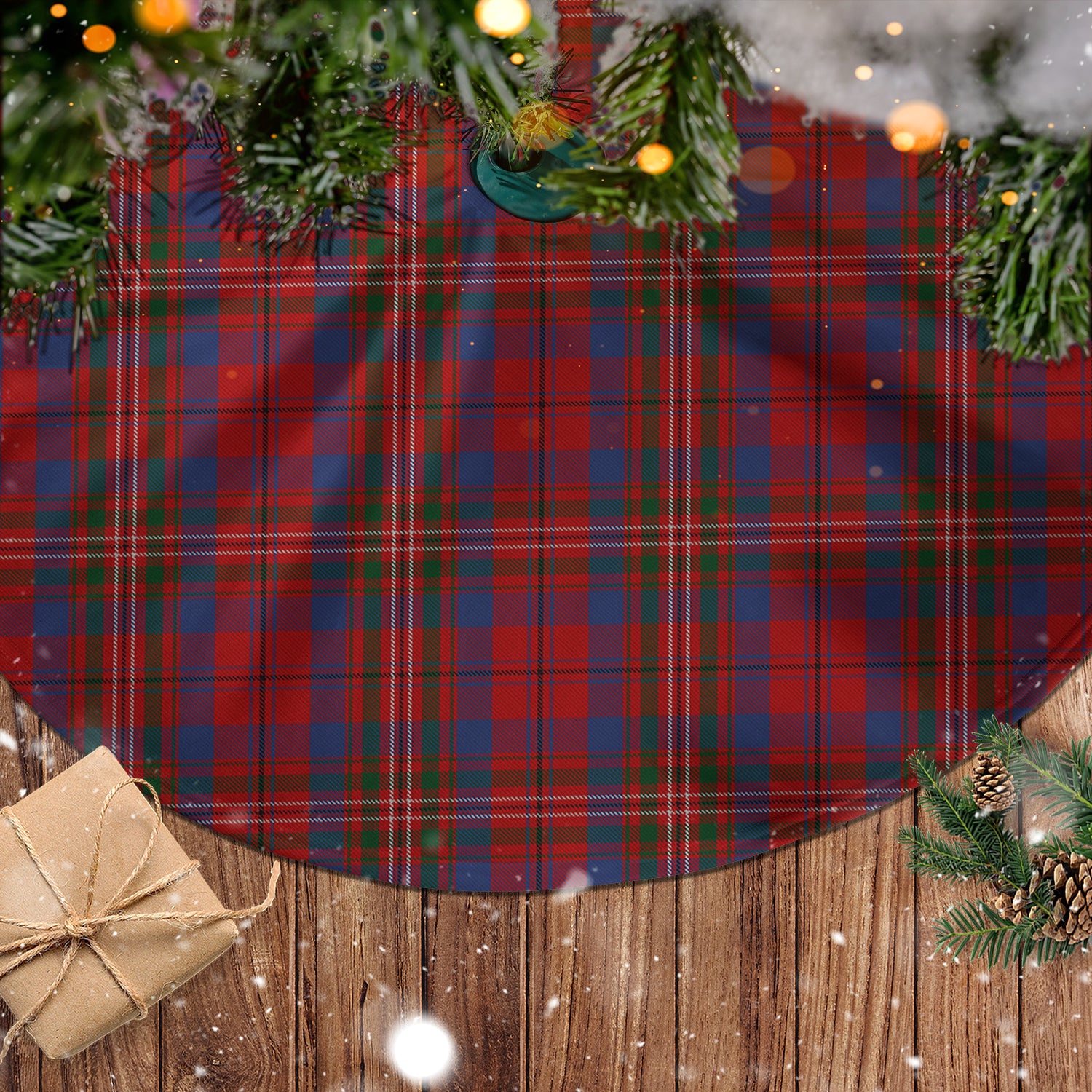 Cameron of Locheil Tartan Christmas Tree Skirt - Tartanvibesclothing