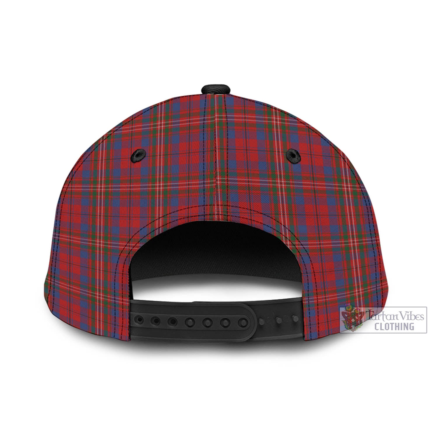 Tartan Vibes Clothing Cameron of Locheil Tartan Classic Cap with Family Crest In Me Style