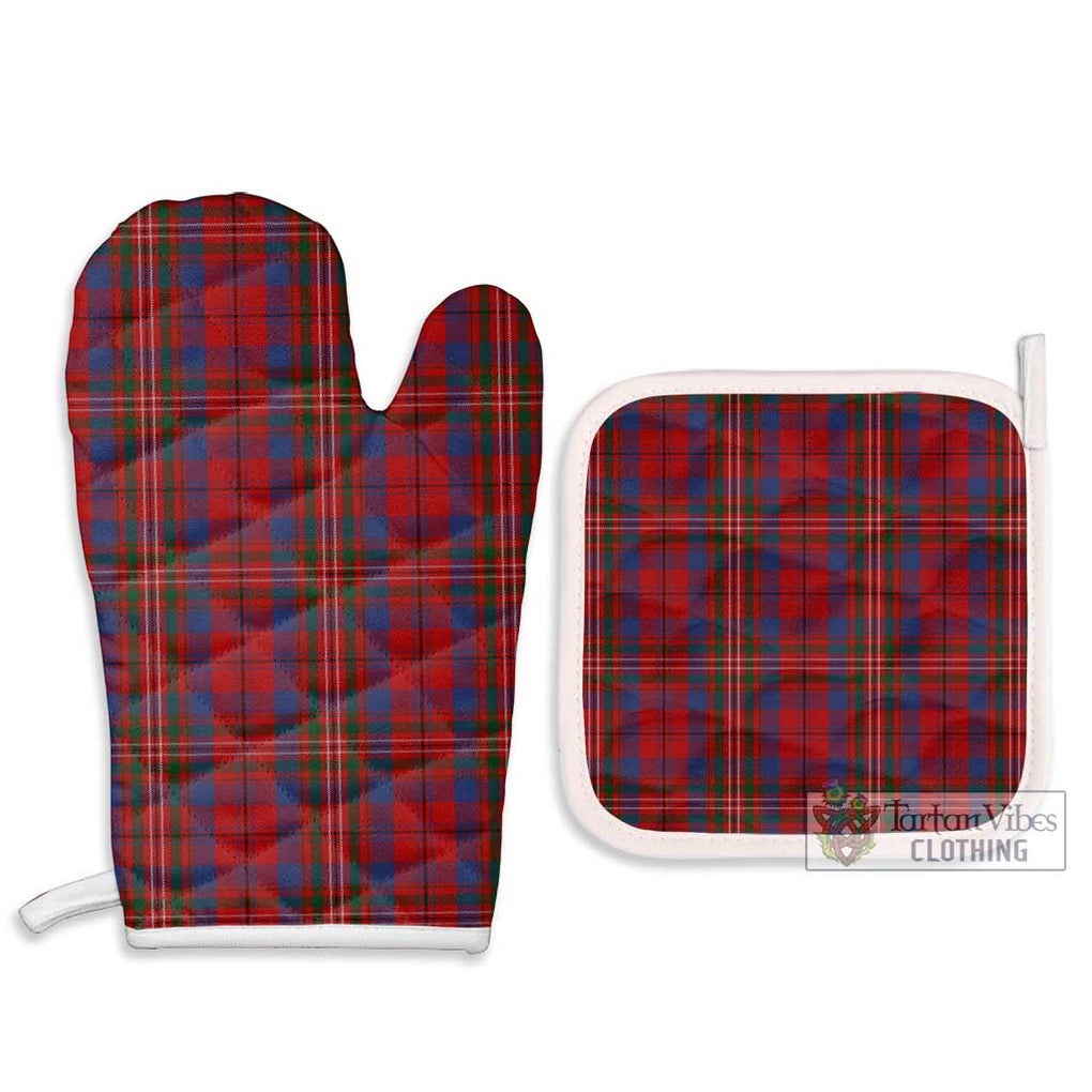 Cameron of Locheil Tartan Combo Oven Mitt & Pot-Holder Combo 1 Oven Mitt & 2 Pot-Holder White - Tartan Vibes Clothing