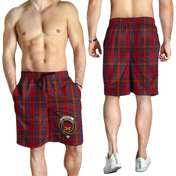 Cameron of Locheil Tartan Mens Shorts with Family Crest