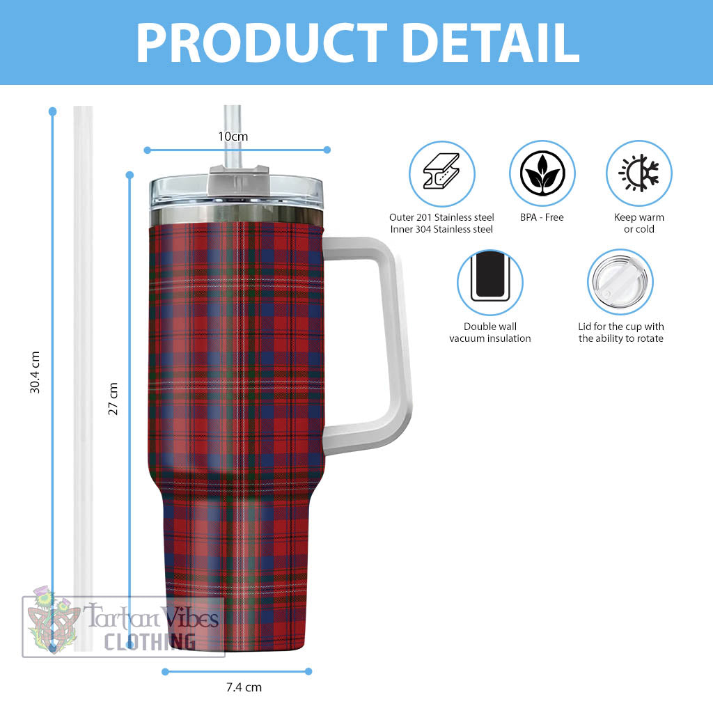 Tartan Vibes Clothing Cameron of Locheil Tartan Tumbler with Handle