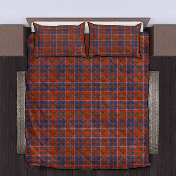 Cameron of Lochiel Ancient Tartan Quilt Bed Set