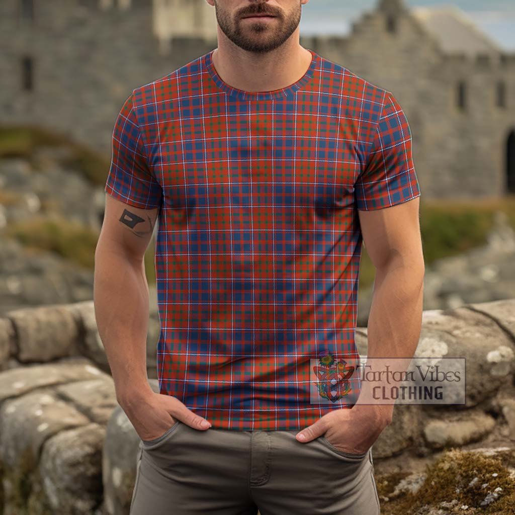 Cameron of Lochiel Ancient Tartan Cotton T-Shirt Men's Shirt - Tartanvibesclothing Shop