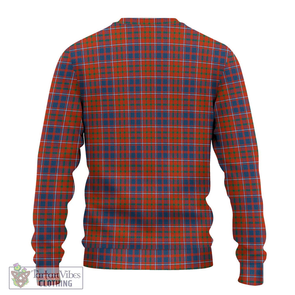 Cameron of Lochiel Ancient Tartan Knitted Sweater with Family Crest DNA In Me Style - Tartanvibesclothing Shop