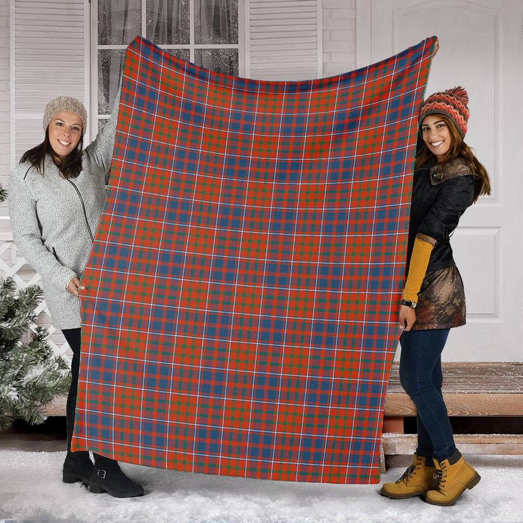 Cameron of Lochiel Ancient Tartan Blanket - Tartan Vibes Clothing