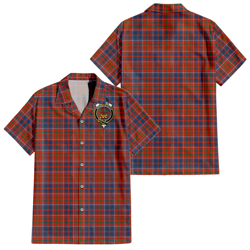 cameron-of-lochiel-ancient-tartan-short-sleeve-button-down-shirt-with-family-crest