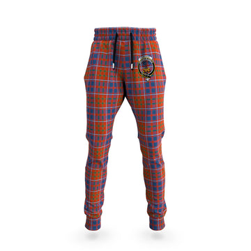 Cameron of Lochiel Ancient Tartan Joggers Pants with Family Crest