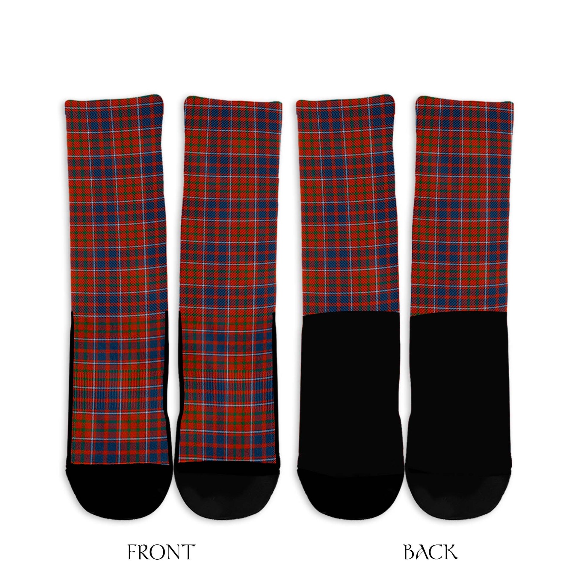 Cameron of Lochiel Ancient Tartan Crew Socks - Tartanvibesclothing