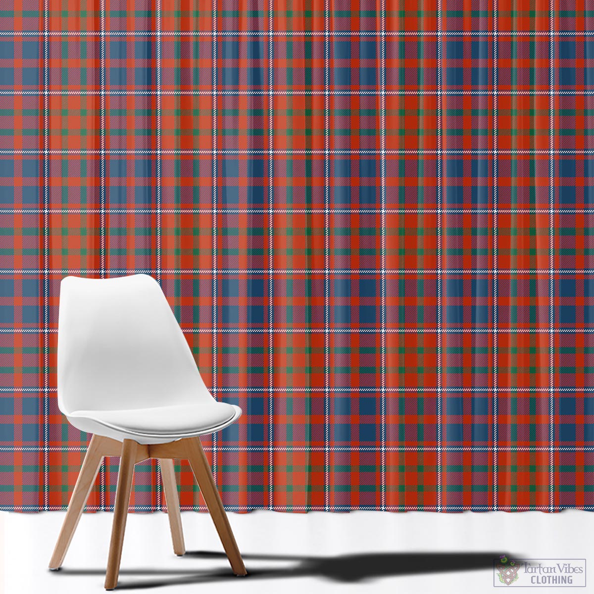 Cameron of Lochiel Ancient Tartan Window Curtain