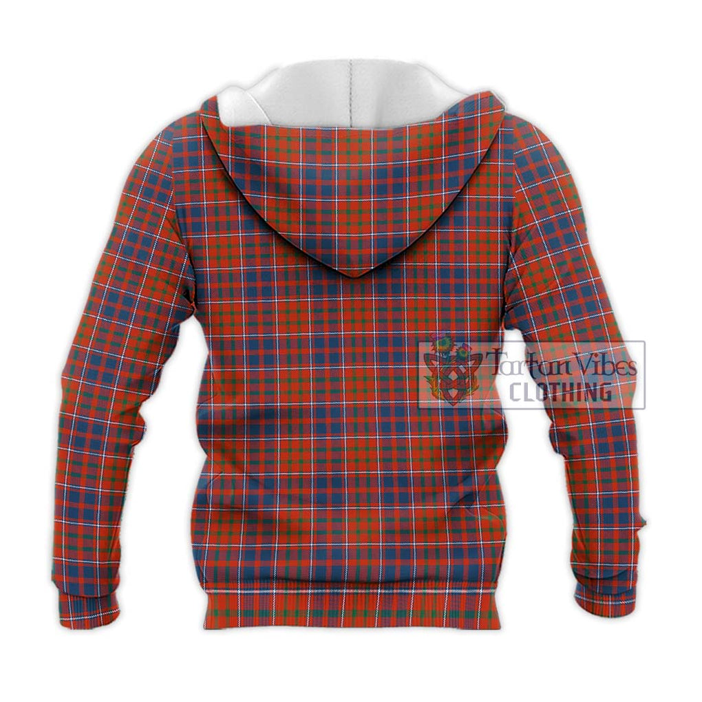 Cameron of Lochiel Ancient Tartan Knitted Hoodie with Family Crest DNA In Me Style - Tartanvibesclothing Shop