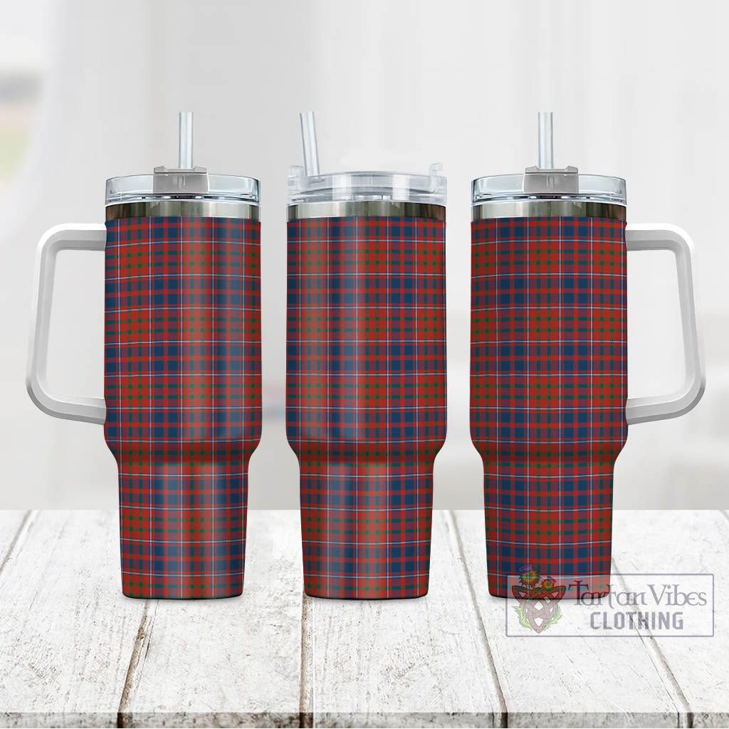 Tartan Vibes Clothing Cameron of Lochiel Ancient Tartan Tumbler with Handle