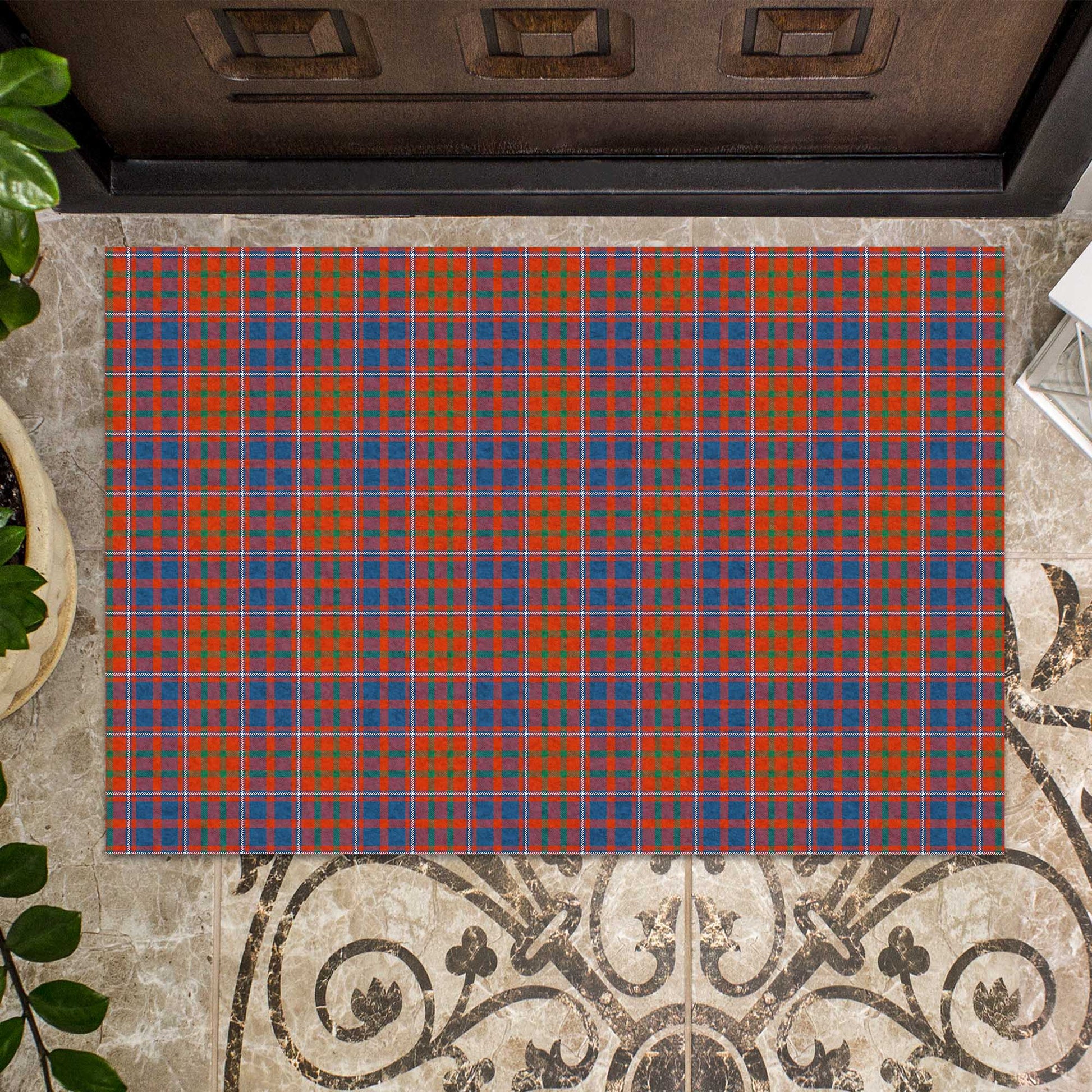 Cameron of Lochiel Ancient Tartan Door Mat - Tartanvibesclothing