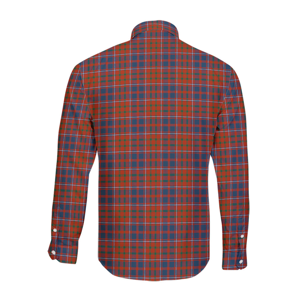 cameron-of-lochiel-ancient-tartan-long-sleeve-button-up-shirt-with-family-crest