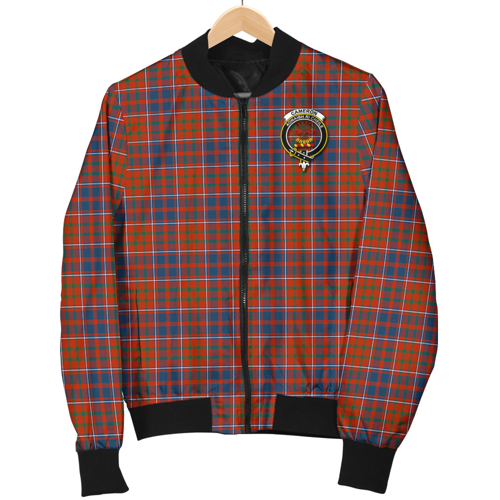 cameron-of-lochiel-ancient-tartan-bomber-jacket-with-family-crest