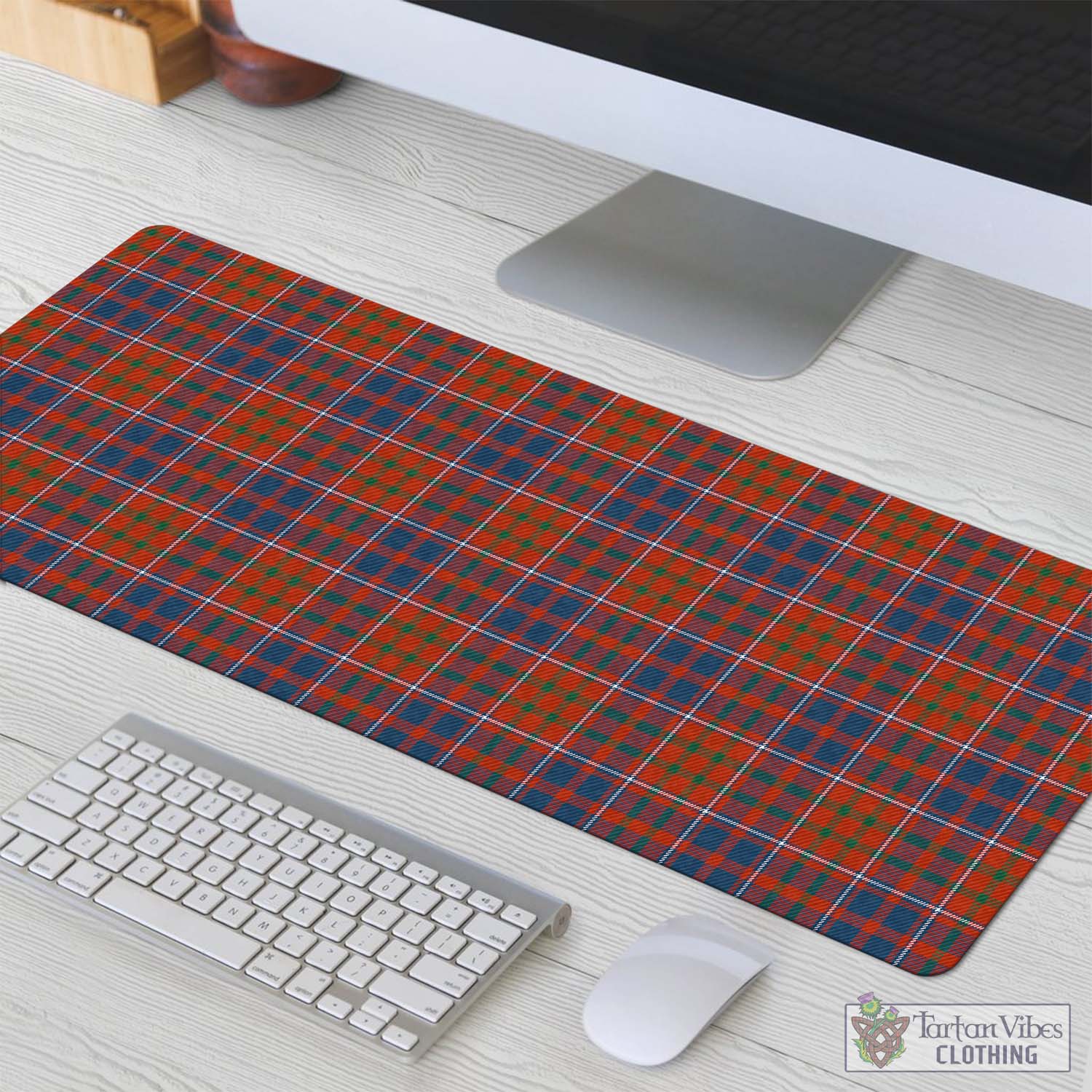 Tartan Vibes Clothing Cameron of Lochiel Ancient Tartan Mouse Pad