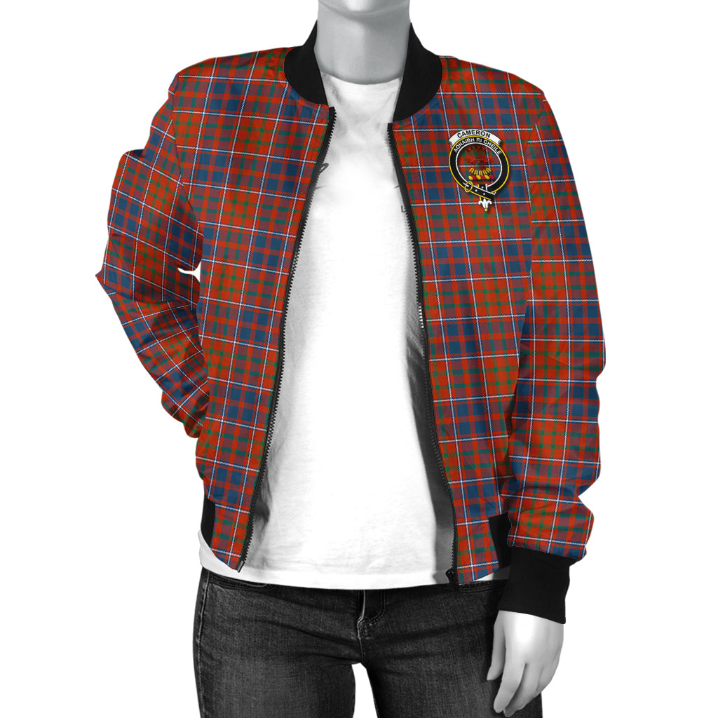 cameron-of-lochiel-ancient-tartan-bomber-jacket-with-family-crest