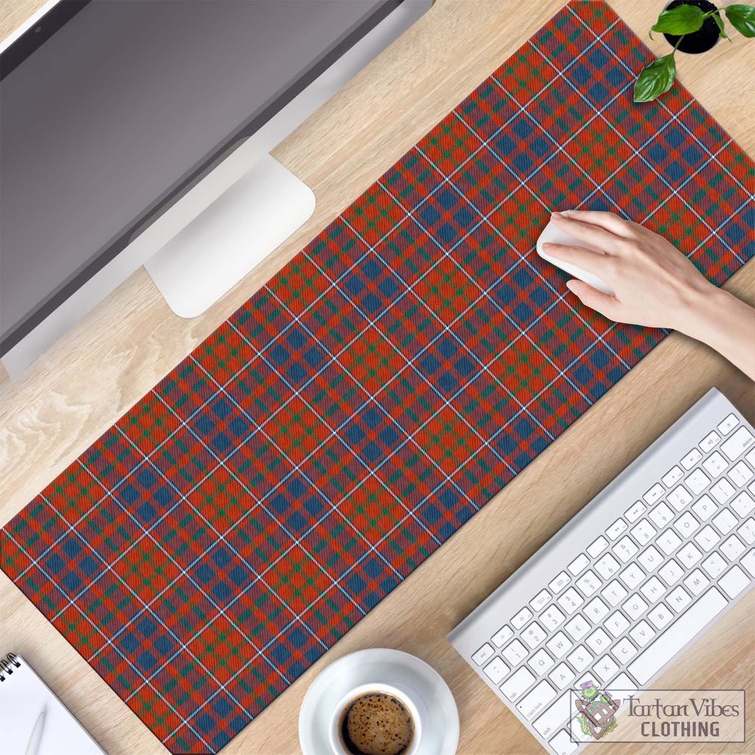 Tartan Vibes Clothing Cameron of Lochiel Ancient Tartan Mouse Pad