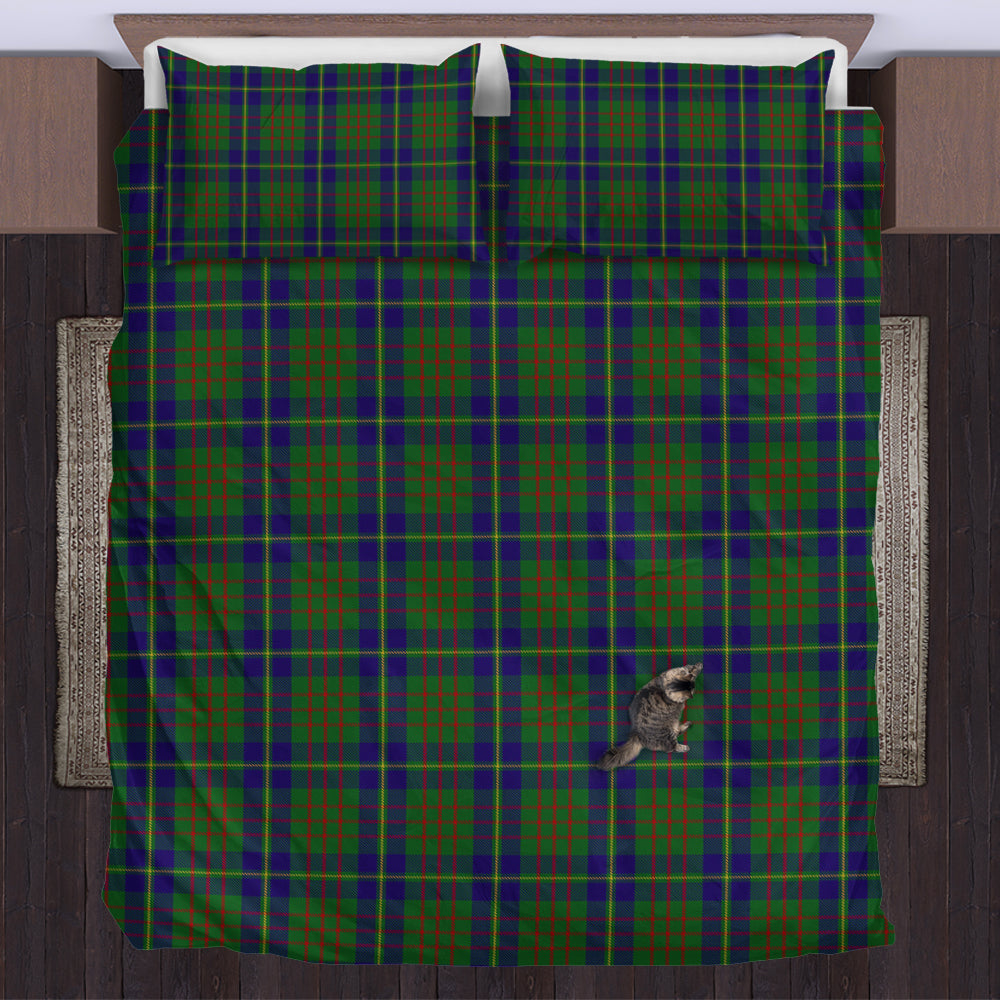 Cameron of Lochiel Hunting Tartan Bedding Set US Bedding Set - Tartan Vibes Clothing