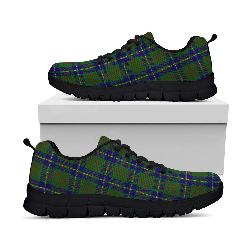 Cameron of Lochiel Hunting Tartan Sneakers Kid's Sneakers - Tartan Vibes Clothing