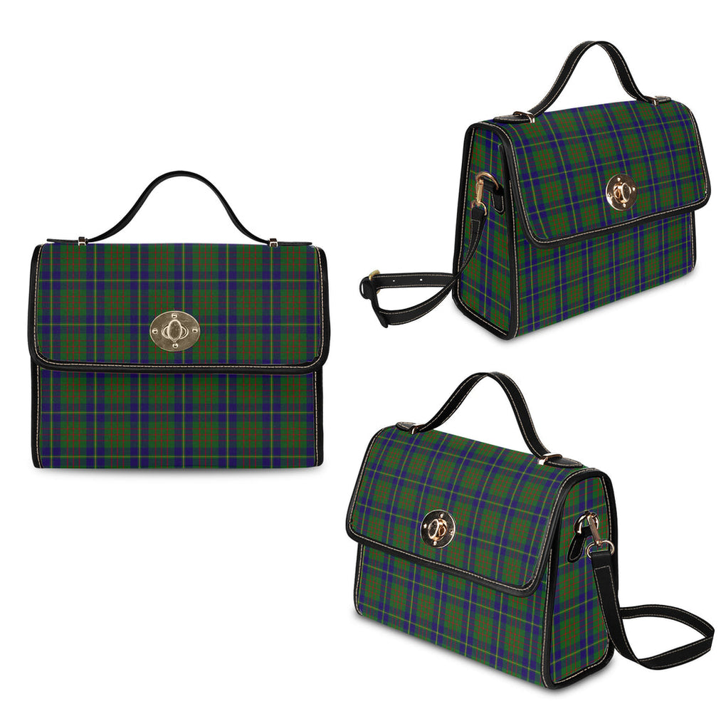 cameron-of-lochiel-hunting-tartan-leather-strap-waterproof-canvas-bag