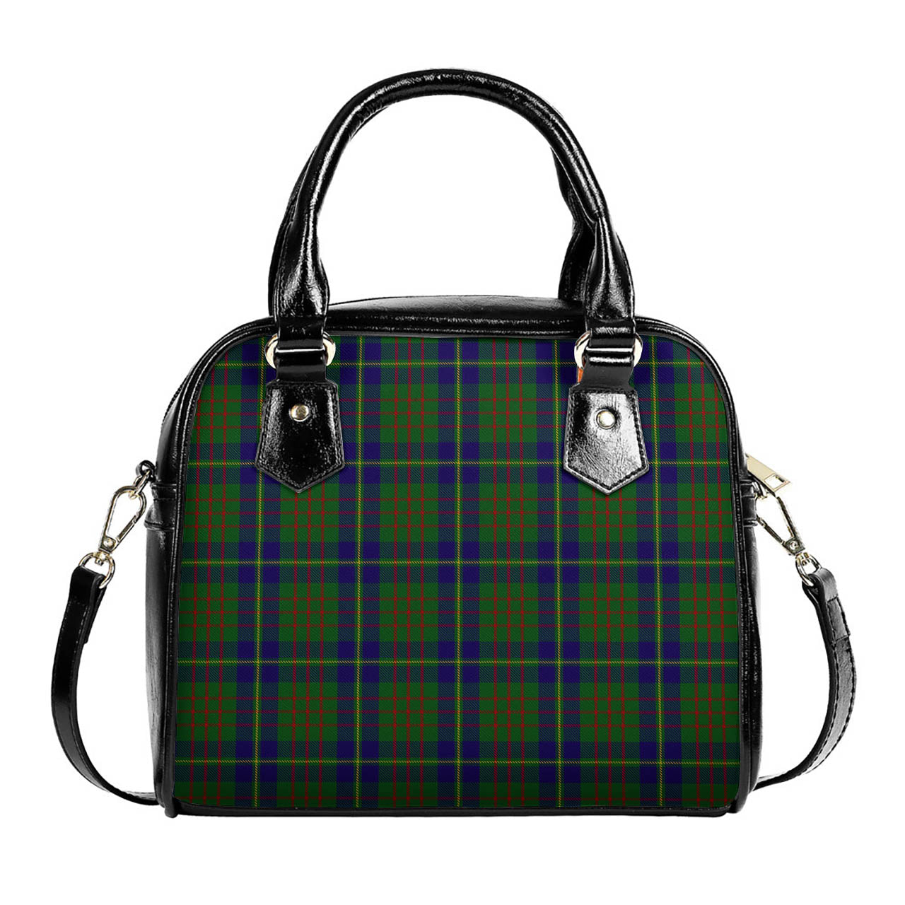 Cameron of Lochiel Hunting Tartan Shoulder Handbags One Size 6*25*22 cm - Tartanvibesclothing