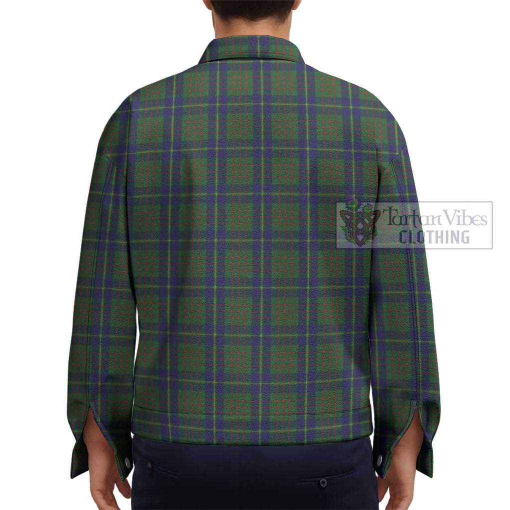 Cameron of Lochiel Hunting Tartan Unisex Lapel Cotton Jacket - Tartan Vibes Clothing