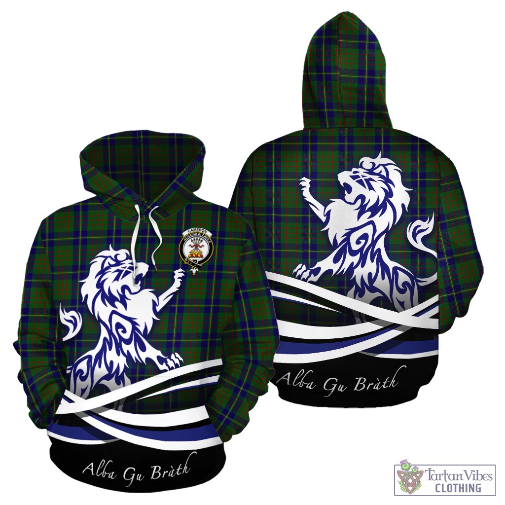 cameron-of-lochiel-hunting-tartan-hoodie-with-alba-gu-brath-regal-lion-emblem