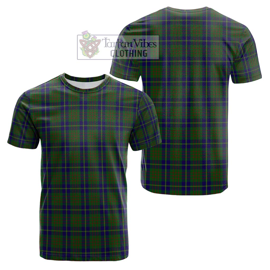 Cameron of Lochiel Hunting Tartan Cotton T-Shirt Kid's Shirt - Tartanvibesclothing Shop