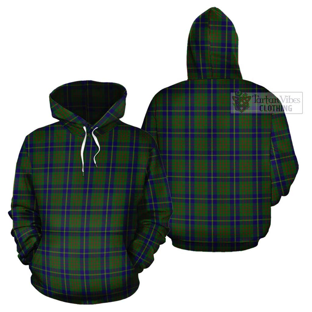 Cameron of Lochiel Hunting Tartan Cotton Hoodie Pullover Hoodie - Tartan Vibes Clothing