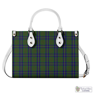 Cameron of Lochiel Hunting Tartan Luxury Leather Handbags