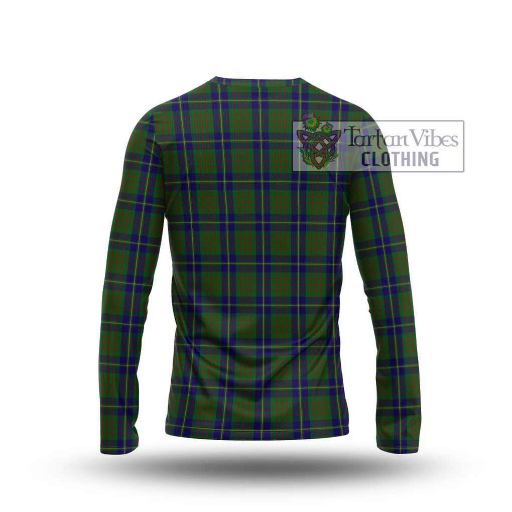 Cameron of Lochiel Hunting Tartan Long Sleeve T-Shirt with Family Crest DNA In Me Style - Tartanvibesclothing Shop