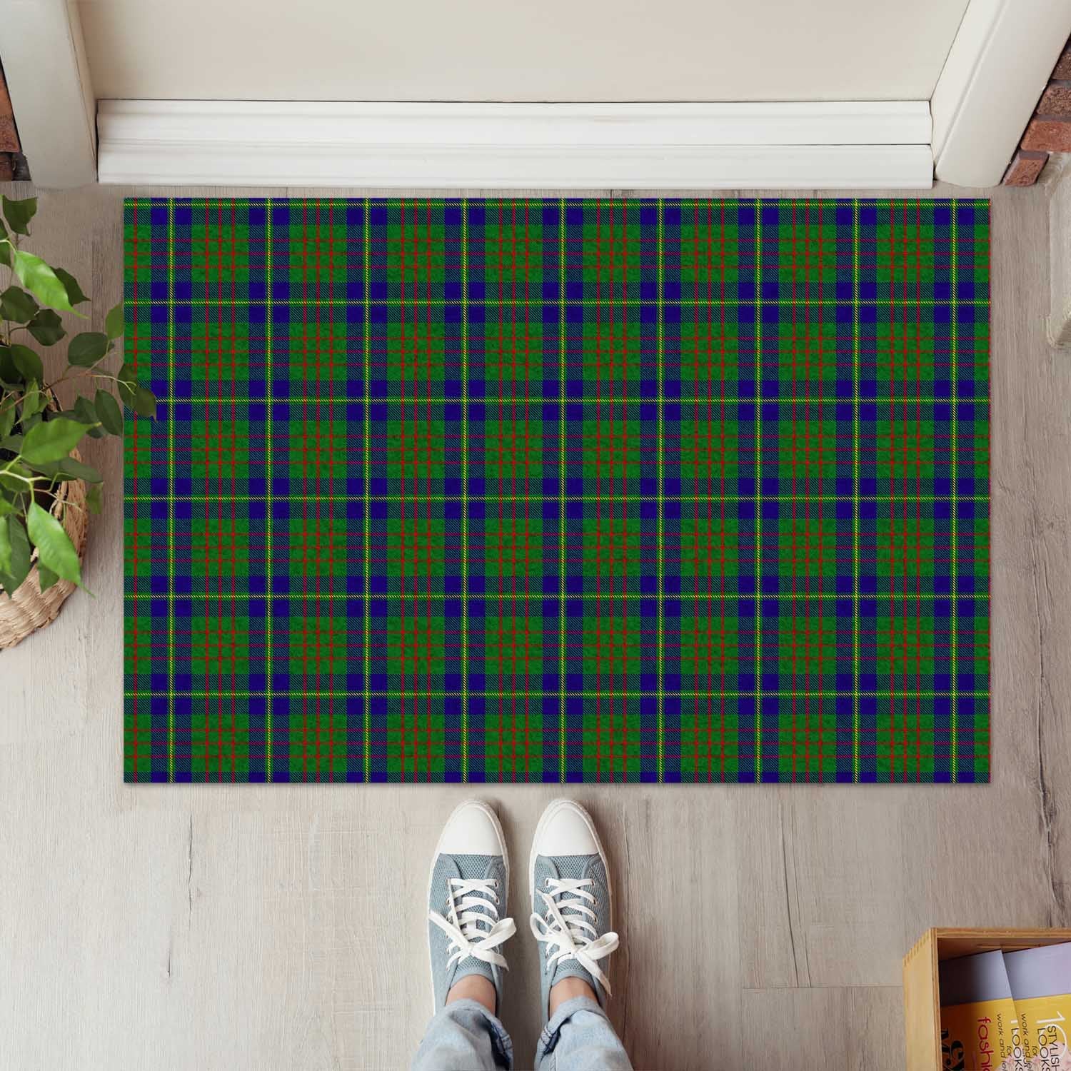 Cameron of Lochiel Hunting Tartan Door Mat - Tartanvibesclothing